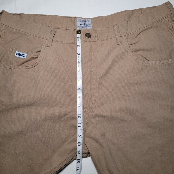 Tyndale Men's FRMC Khaki Work Utility Pants Canvas Flame Resistant Size 40x34 - Picture 7 of 15